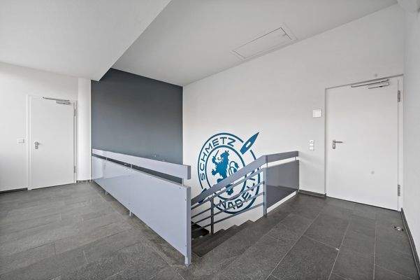 Moderner Treppenaufgang