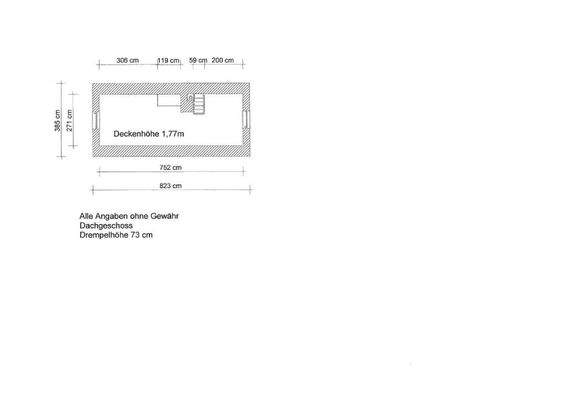 Grundriss Dachgeschoss