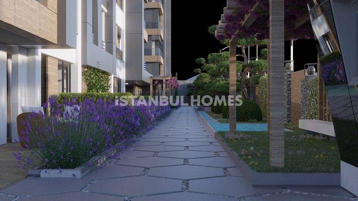 Spacious Flats in a Mixed Project with Pool in Kucukcekmece