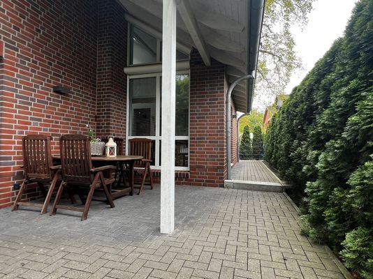 Überdachte Terrasse