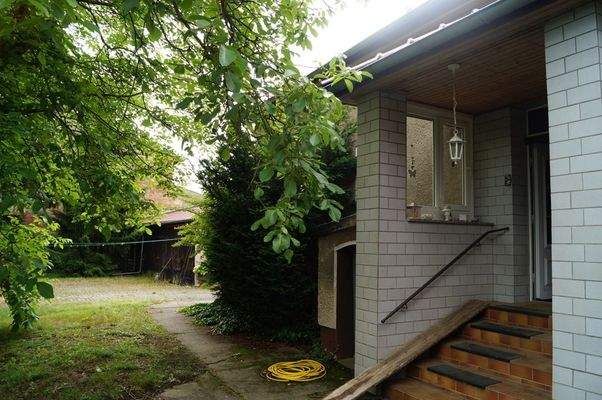 Eingang Hausrückseite