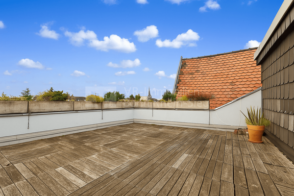 Sonnenterrasse visualisiert