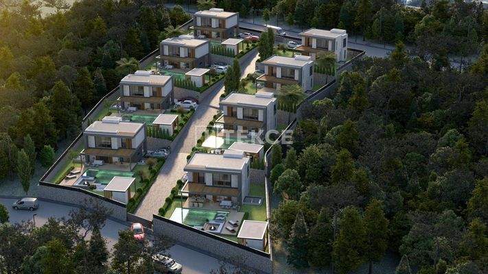 Functional Designed Villas Close to the Amenities in Bodrum