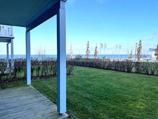 Blick vom Gartendeck