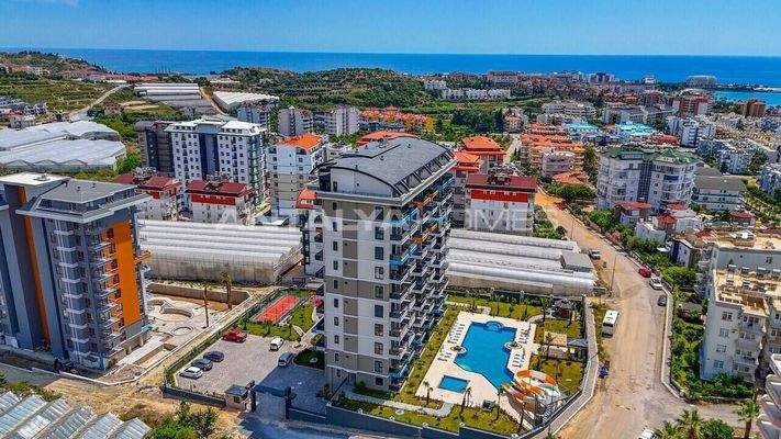 Modern Apartments Close to the Sea in Avsallar Alanya