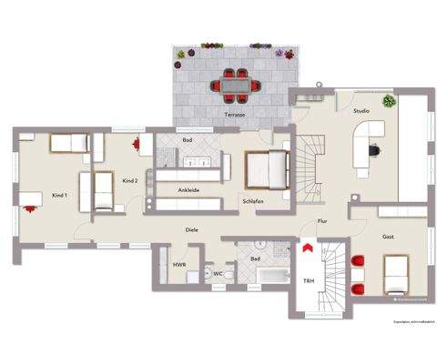 Grundriss Erdgeschoss