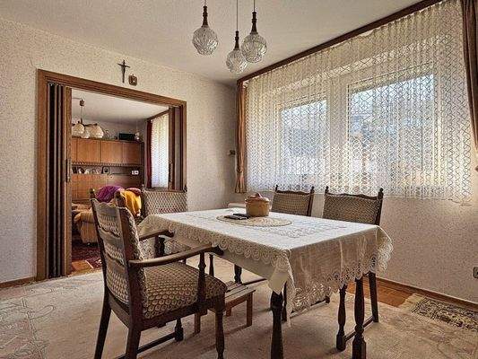 Esszimmer im Erdgeschoss