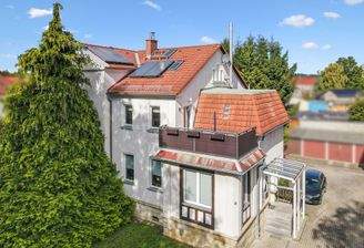 Drohnenaufnahmen Haus Ansicht