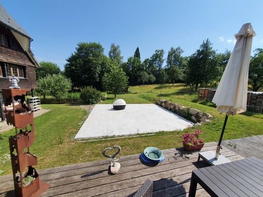 Terrassenblick vom Nebenhaus