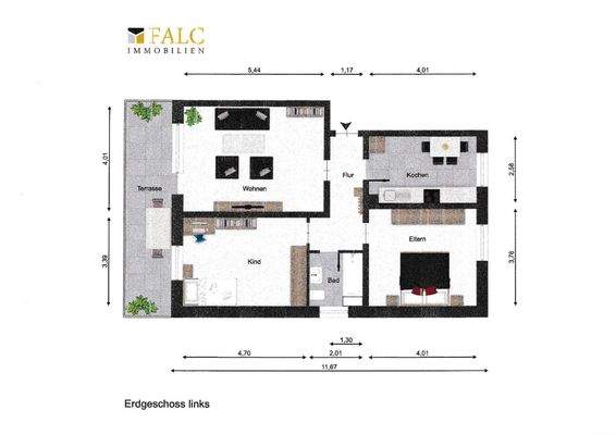 Grundriss Erdgeschoss