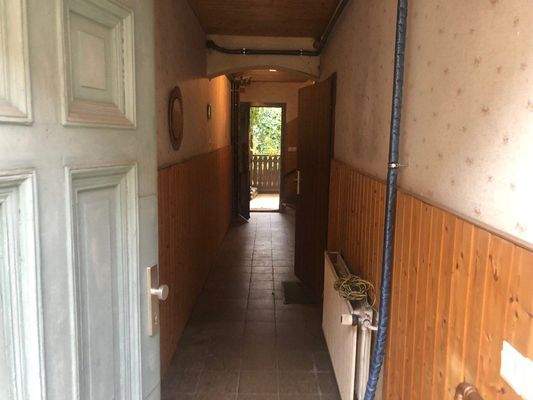 Hauseingangstür Flur zum Innenhof