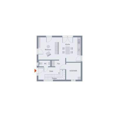 Grundriss Erdgeschoss