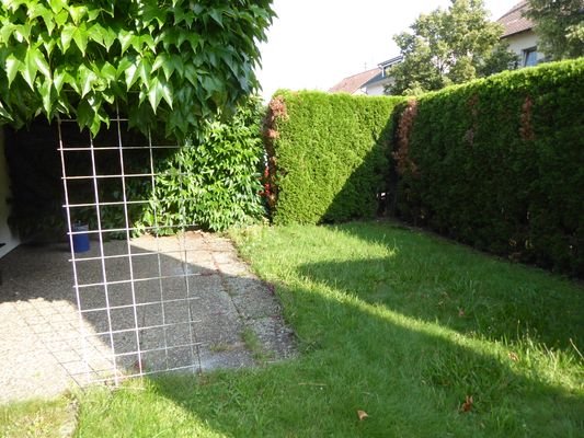 Terrasse mit kleinem Garten Einliegerwohnung