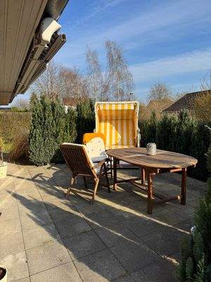 Herrlich private Terrasse