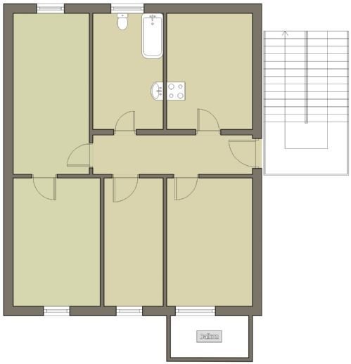 ***Sanierte 4-Zimmer-Wohnung mit Balkon***