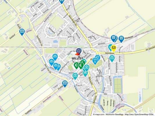 Geolyzer Kartenausschnitt