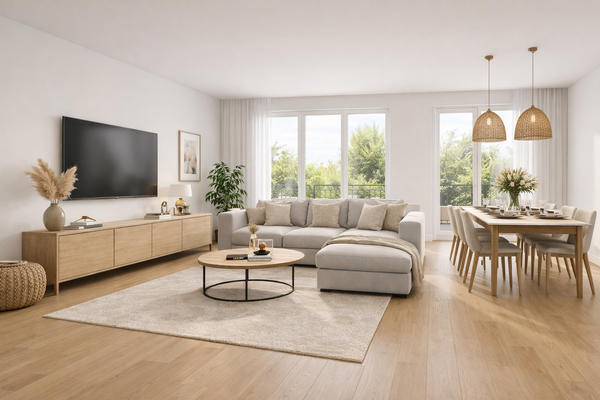 Wohnzimmer (visualisiert)