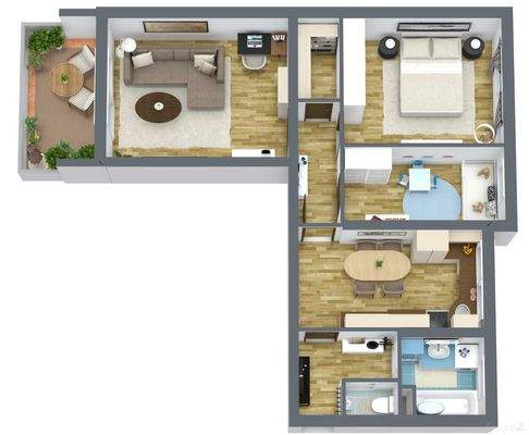 Dr.Billroth-Siedlung 3D