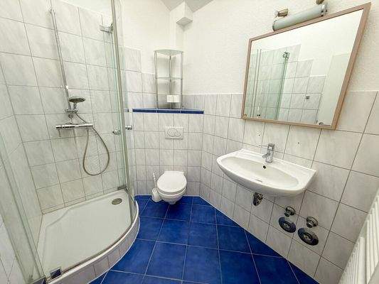 Badezimmer mit Oberlicht