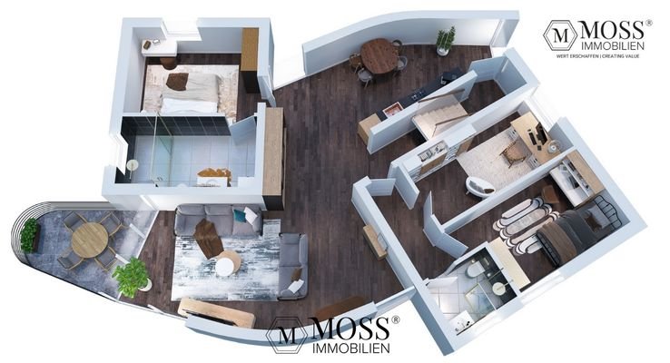 Grundriss Penthouse Badstubenweg
