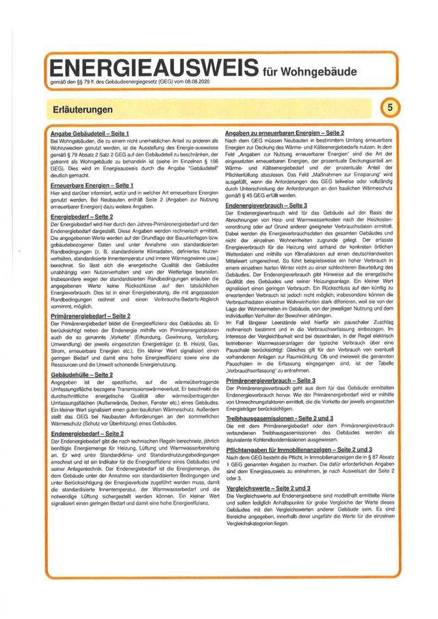 Energieausweis gültig bis 07.03.2034