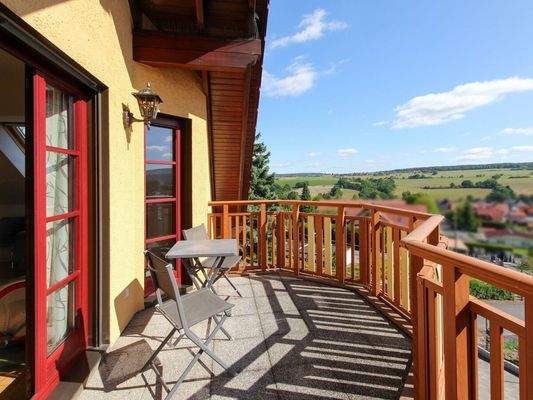 Balkon mit Fernblick