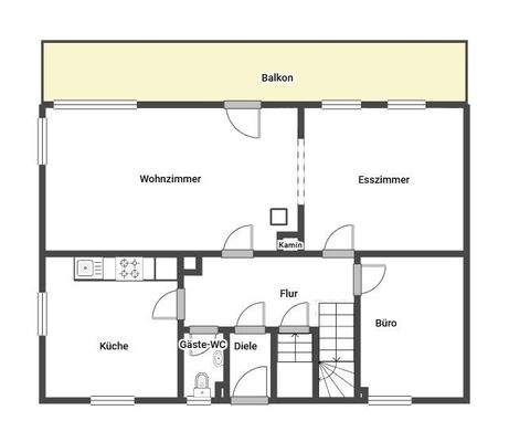 Grundriss Erdgeschoss