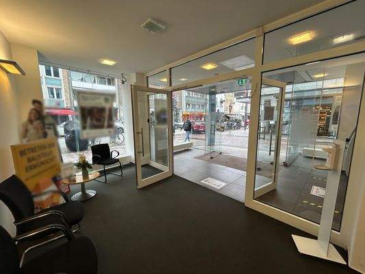 Blick zum Außenbereich