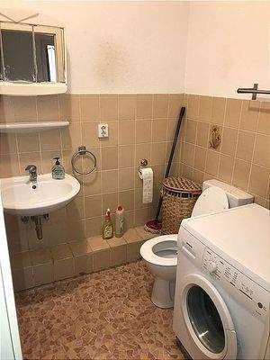 Vollbad mit Waschmaschine 