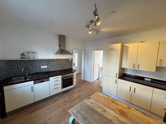 Blick in die Küche im EG