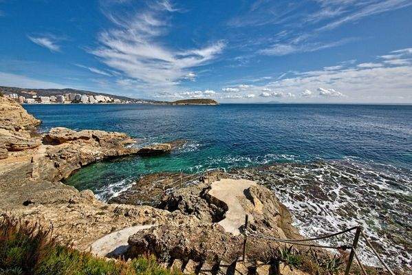 Cala Vinyes Mallorca Villa zum Verkauf Meerzugang 90370