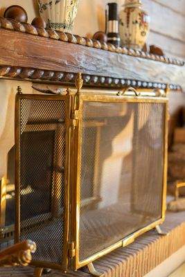 Kamin Detail Foto Wohnzimmer OG