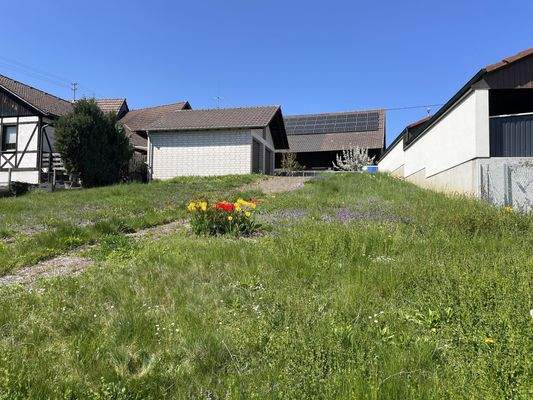 Blick Richtung Straße