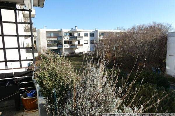 Schöner Blick ins Grüne