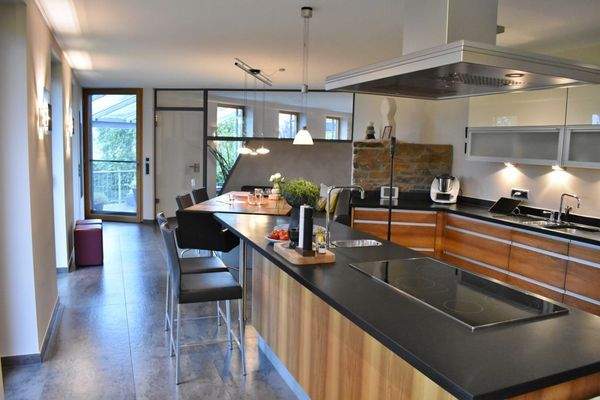 Küche mit Kochinsel