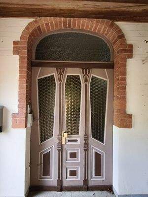 Eingangsbereich überdacht 