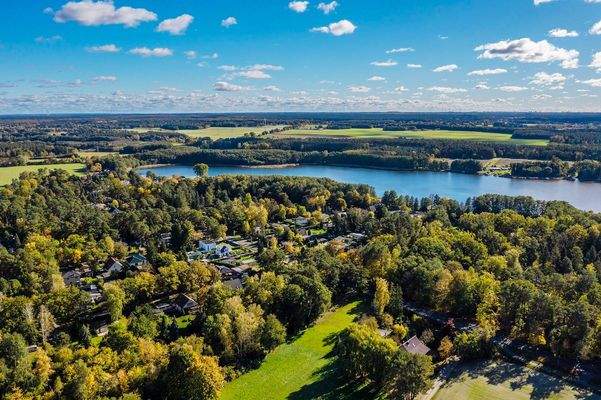 Lage am Rahmersee bei Wandlitz