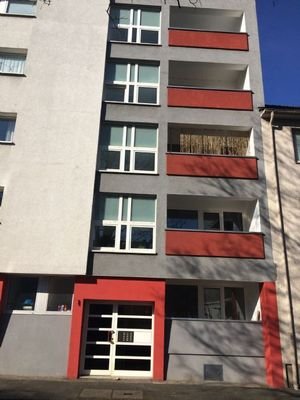 Hauseingang, die Wohnung liegt im 3. OG