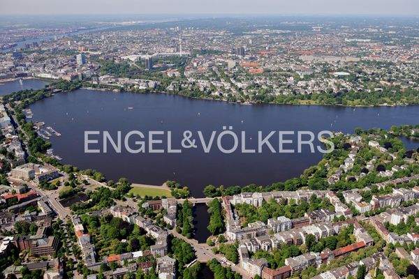 Blick auf die Außenalster