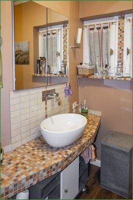 Waschtisch im Erdgeschoss