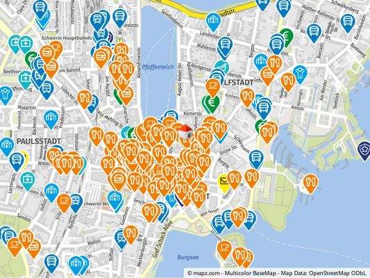 Geolyzer Kartenausschnitt