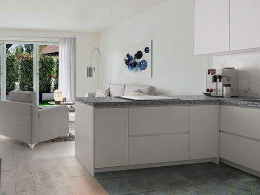 Beim Kochen nach draußen blicken :)