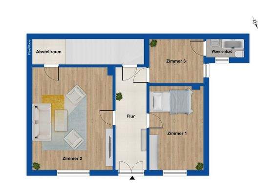 Grundriss Erdgeschoss