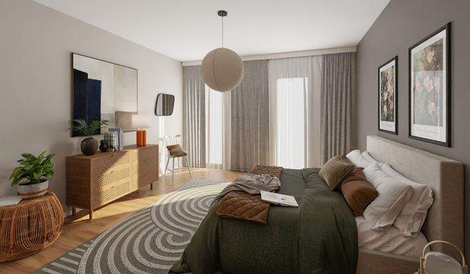 Gemütliches Schlafzimmer