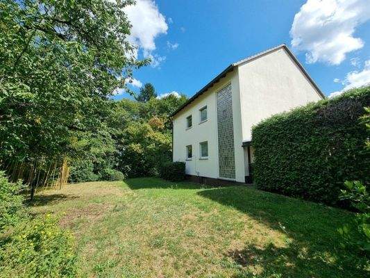 Blick von Gartenseite