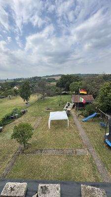 Blick Grundstück hinten