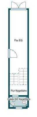 Grundriss Hotel Flur EG