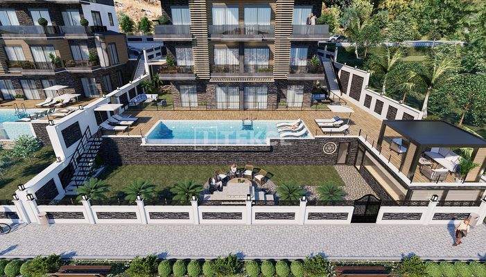 Apartments with Panoramic Sea View in Alanya Cikcilli