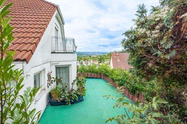 Terrasse mit Ausblick