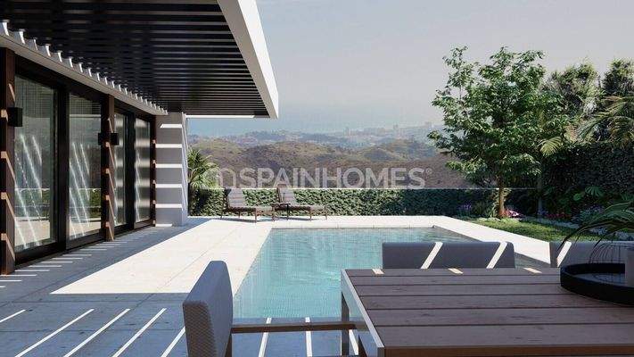 Detached Houses with Garden and Customizable Design in Mijas